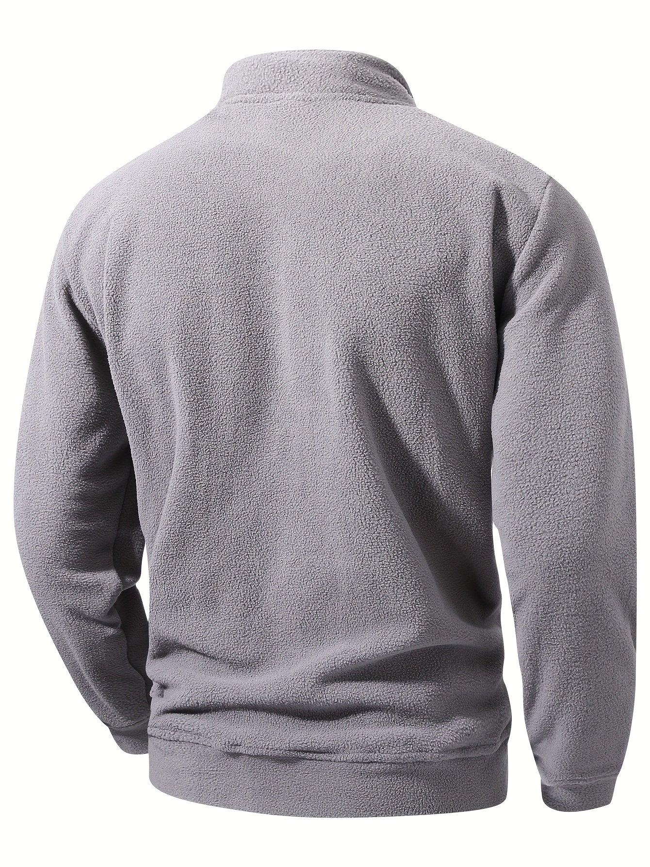 Men’s Winter Sweatshirt | Casual Half-Zip Sweatshirt