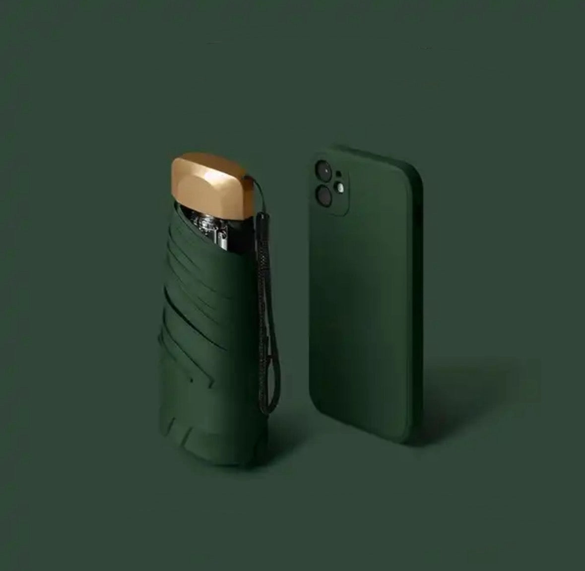 Melzano Mini Umbrella | Windproof and UV-Blocking Compact Travel Umbrella