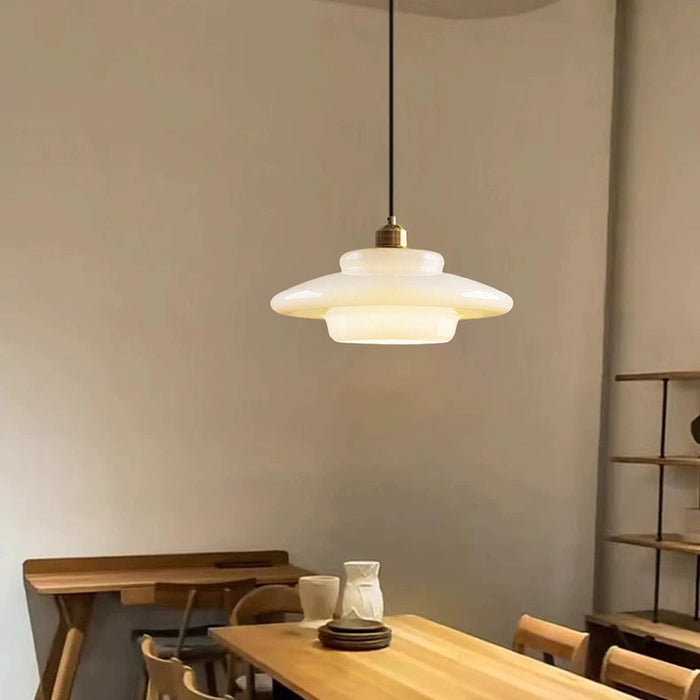 Stylish Glass Pendant Lamp | Elegant Interior Lighting Design