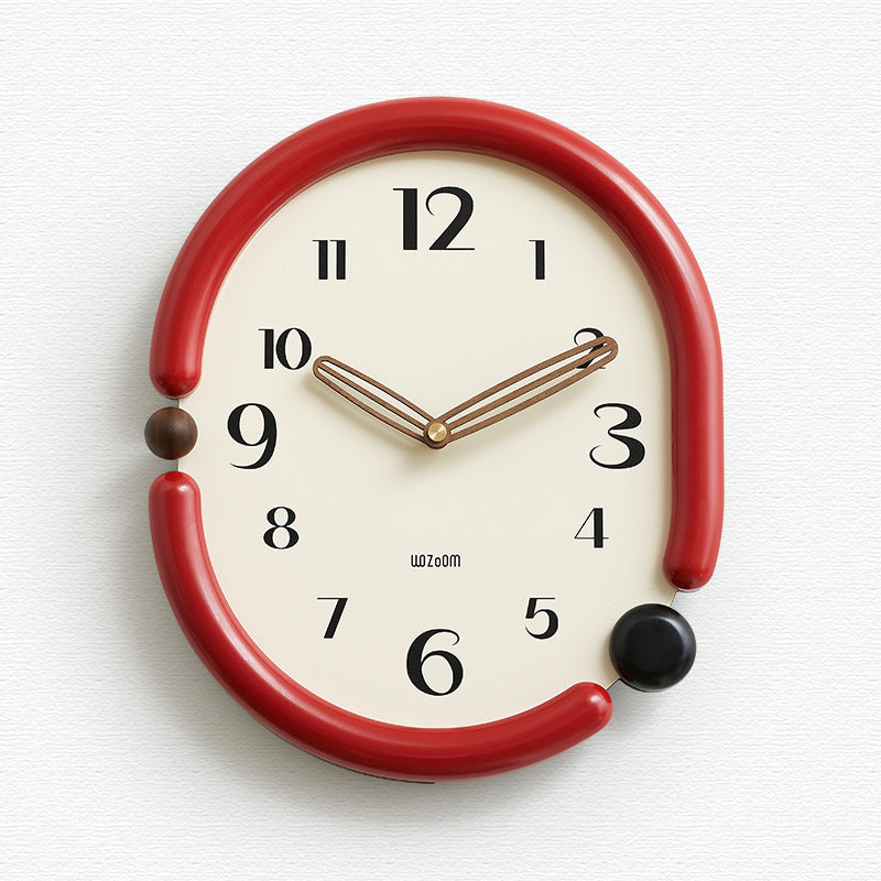 Time in a Twist Wall Clock | Creative and Avant-Garde Design for Modern Interiors