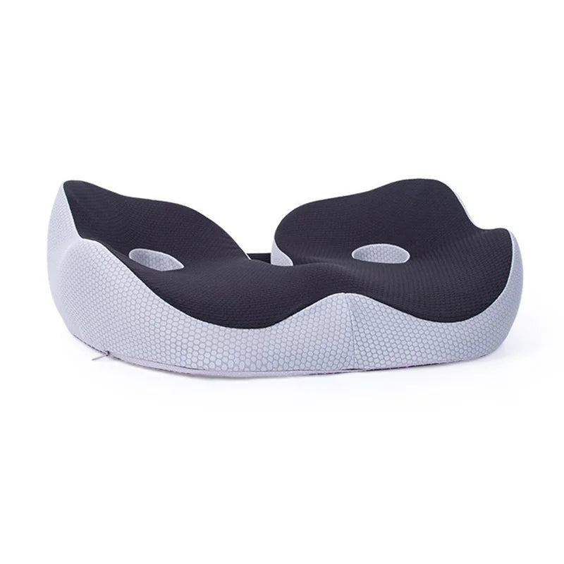 Memory Foam Seat Cushion | Adjustable Orthopedic Cushion for Comfort