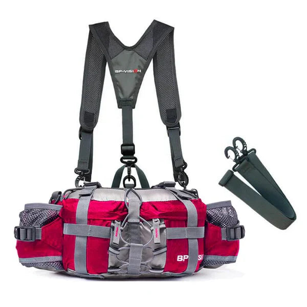 Outdoor Hiking Bag | Multi Pocket Waist Pack