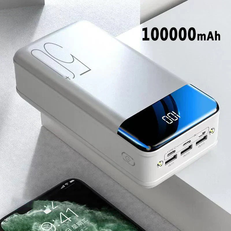 Digital Display Power Bank | Fast Charging Portable Battery