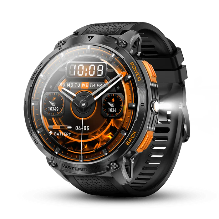 Military-Grade Tactical Smartwatch | Rugged, Durable Smartwatch for Outdoor Adventures