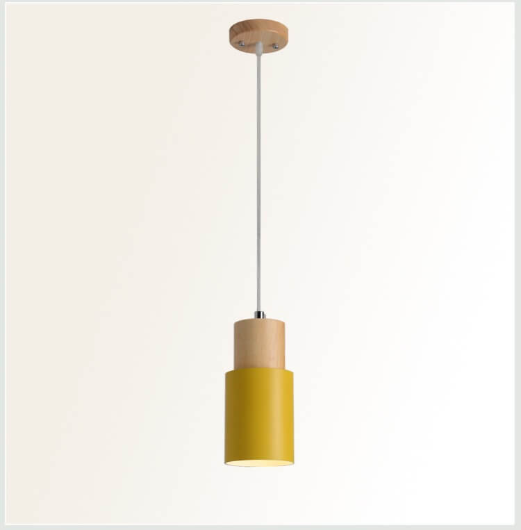 SinglePend - Nordic Macaron cilinder aluminium LED hanglamp
