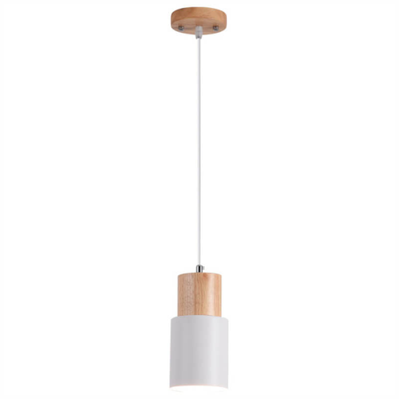 SinglePend - Nordic Macaron cilinder aluminium LED hanglamp