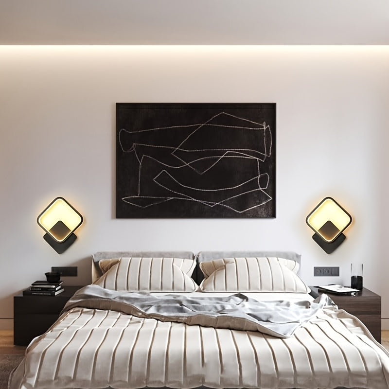 Modern LED Wall Light | Minimalist Square Wall Lamp