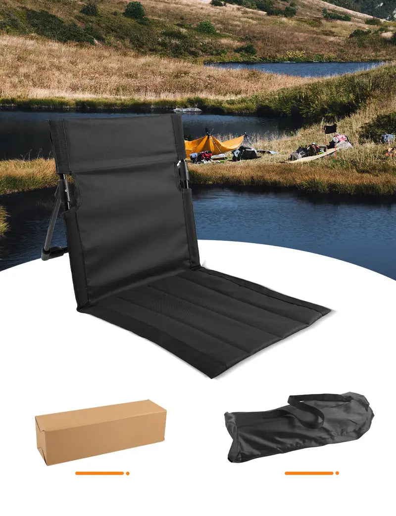 Luxyecs | PicnicPal Foldable Camping Chair – Ergonomic, Lightweight, Durable Outdoor Seating