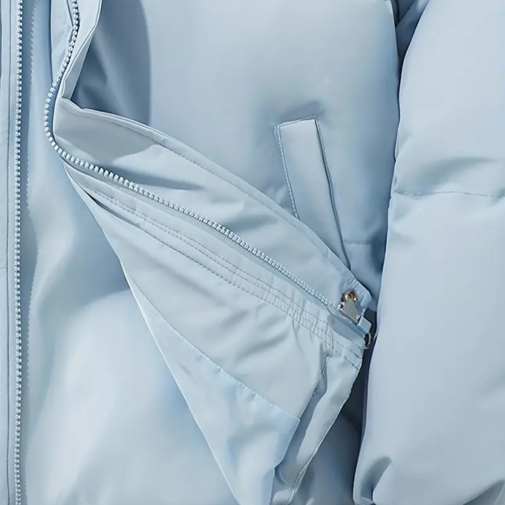 Women’s Hooded Puffer Jacket | Warm Winter Jacket for Cold Weather