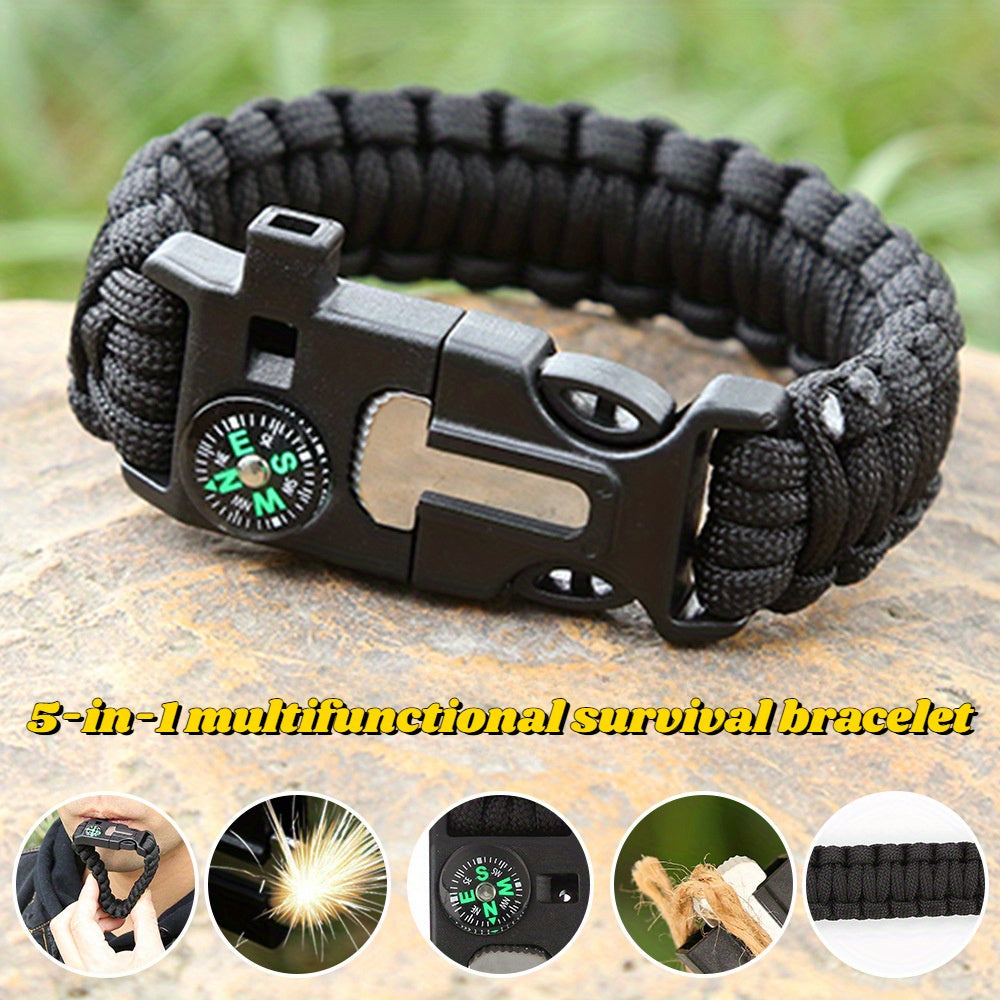 Camping Survival Bracelet | Paracord Outdoor Gear