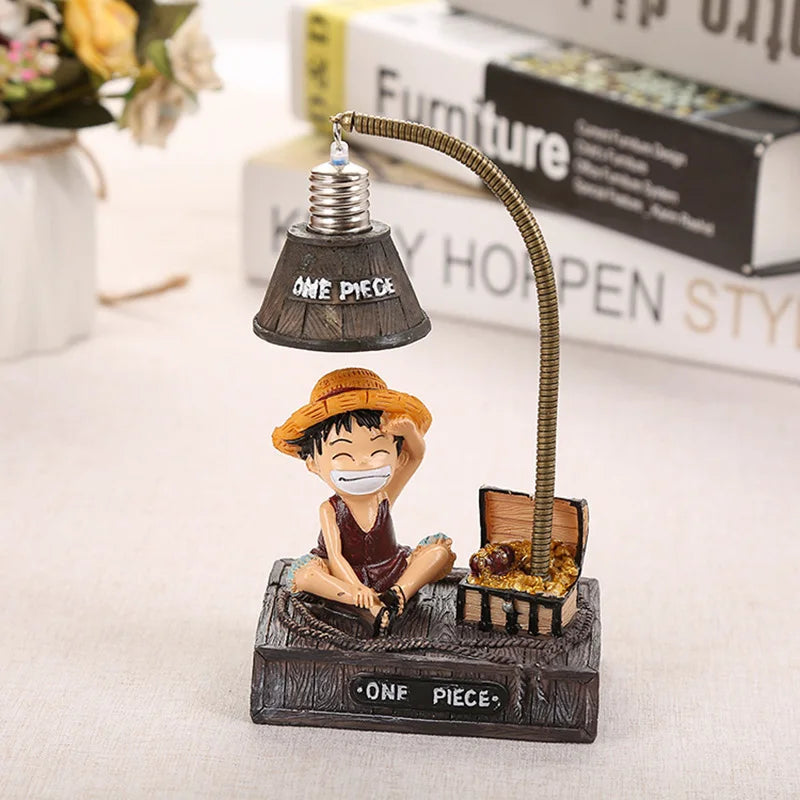 Pirate Figures LED Table Lamp – Decorative Lighting for Children's Rooms and Anime Fans