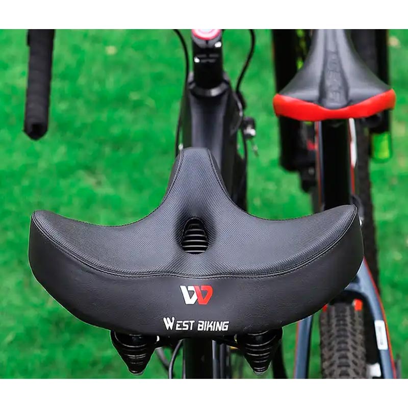 Ergonomic Bicycle Saddle | Breathable Wide Cycling Seat