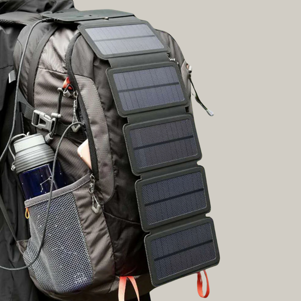 Solar Panels for Trekking | Portable Solar Power Charger for Hiking Trips