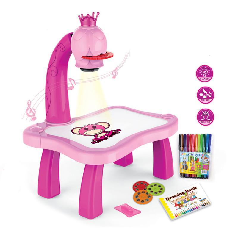 Luxyecs | KinderProjector - LED Drawing Projector with Music Educational Toy for Children