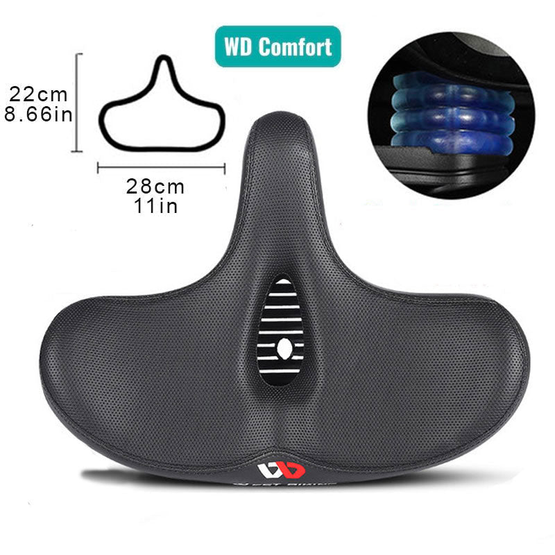 Ergonomic Bicycle Saddle | Breathable Wide Cycling Seat