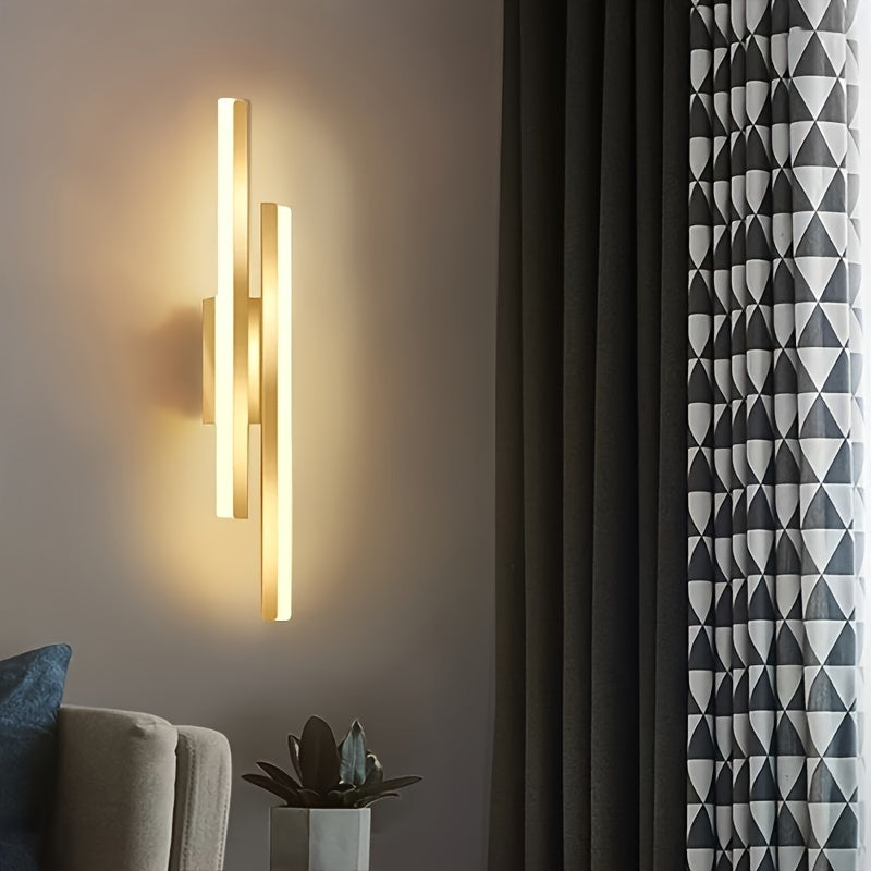 Linear Wall Sconce | Warm Glow Decorative LED Lighting