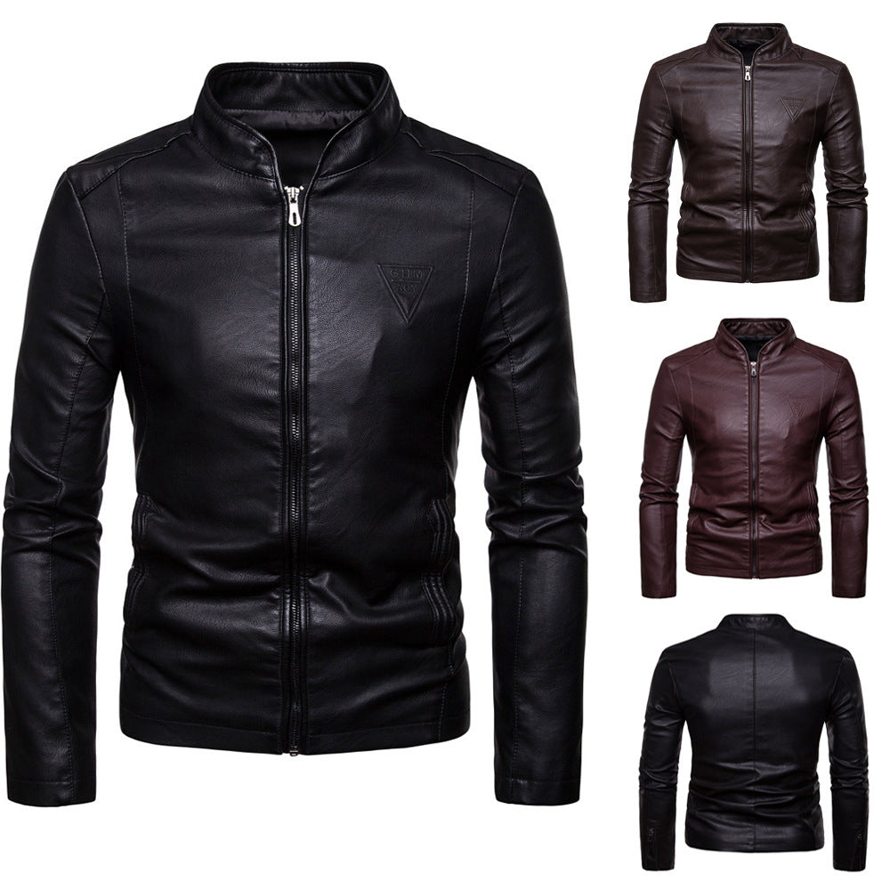 Men’s Moto Jacket | Modern Zip Style