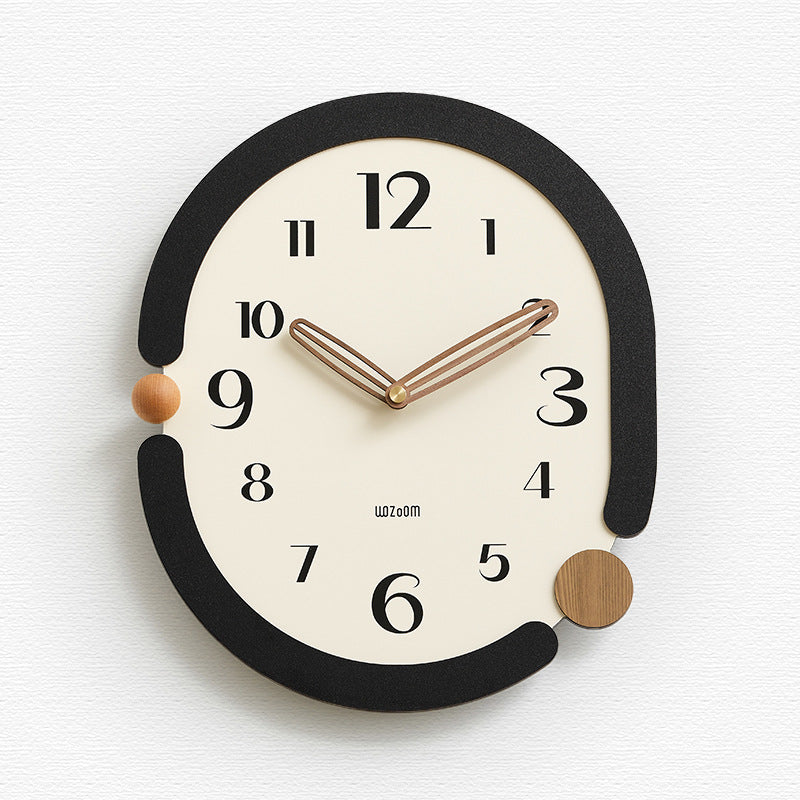 Time in a Twist Wall Clock | Creative and Avant-Garde Design for Modern Interiors