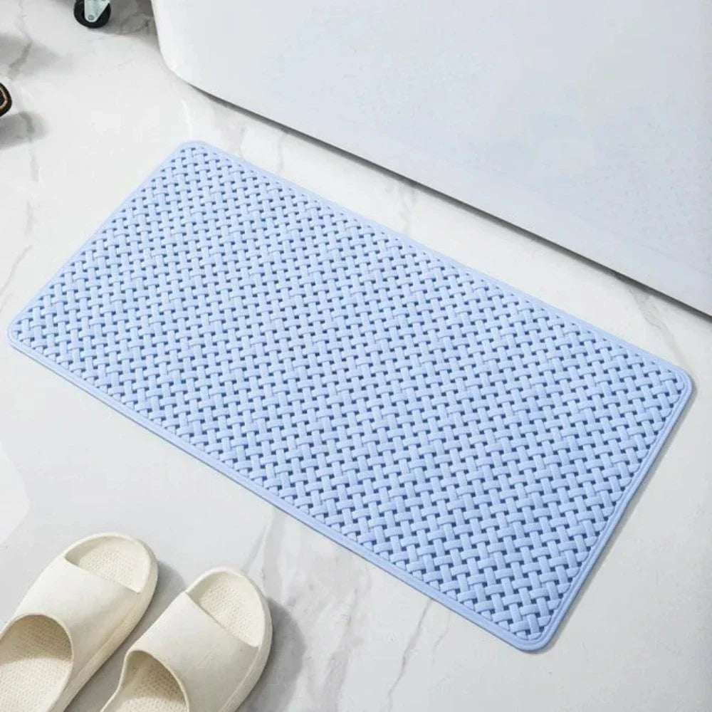 Non-Slip Bathtub Mat with Suction Cups | Quick Drying Bath Mat for Safety