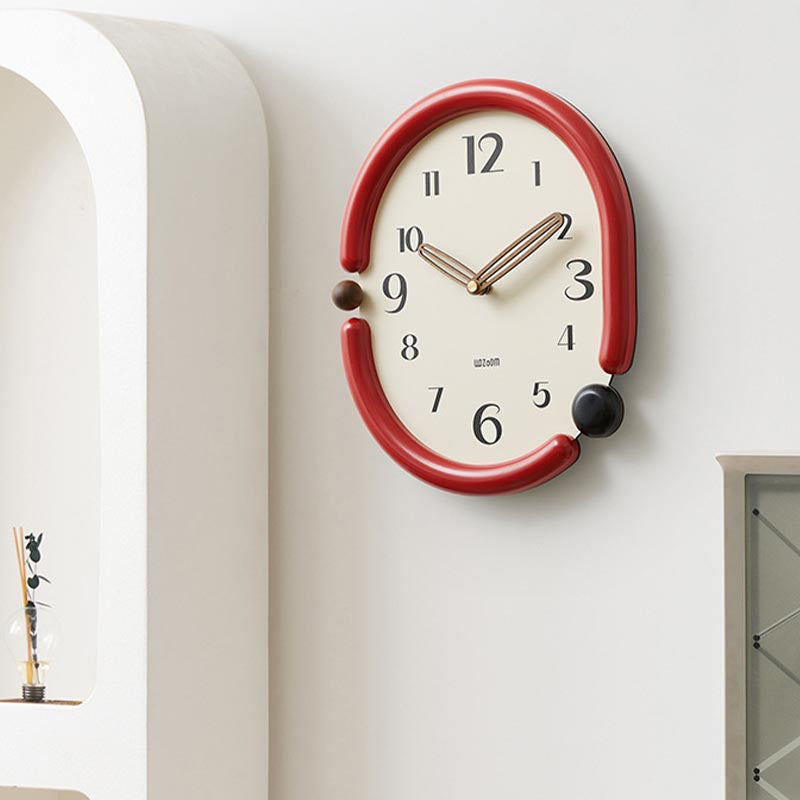 Time in a Twist Wall Clock | Creative and Avant-Garde Design for Modern Interiors