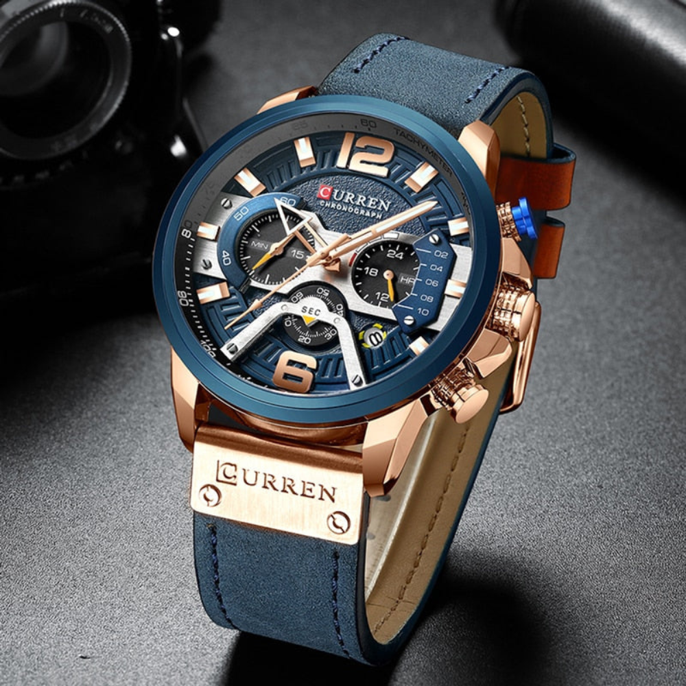 Curren Men’s Watch | Stylish and Timeless Casual Timepiece