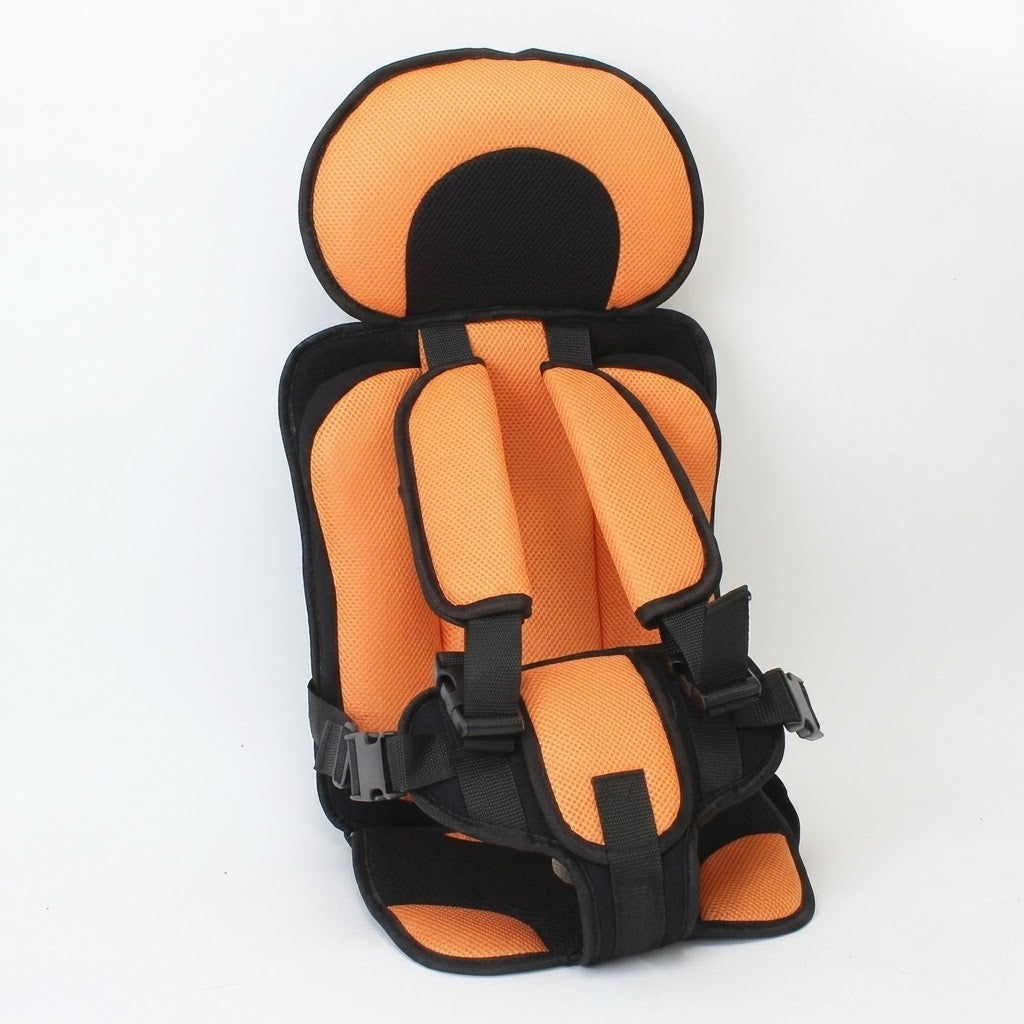 Children Car Safety Travel Booster Seat – Foldable Lightweight Portable Car Seat for Kids