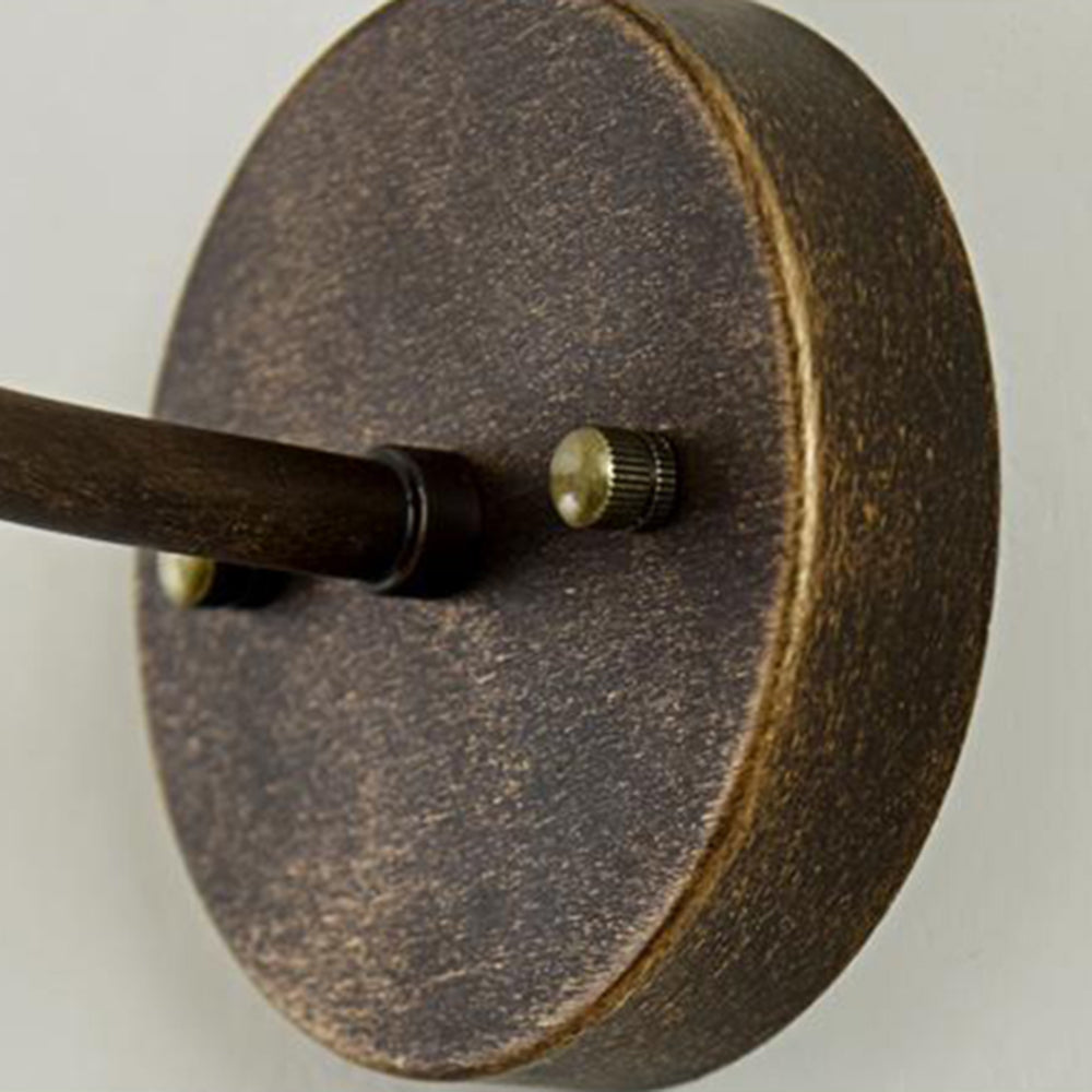 Rustic Outdoor Wall Lamp – Warm LED Illumination