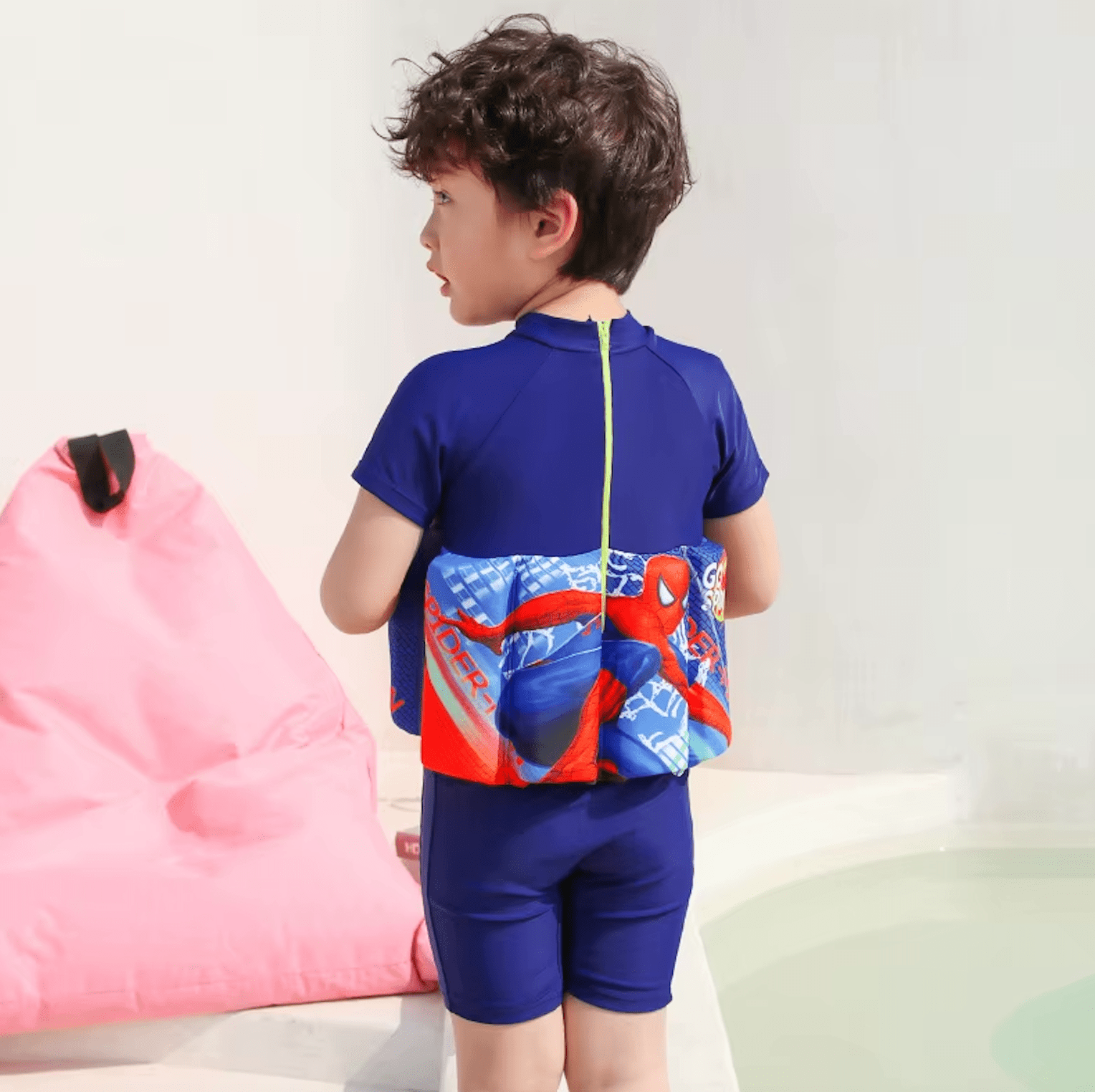 3 - in - 1 Floating Swimsuit – Stylish, Safe & SPF 50+ Sun Protection - Luxyecs