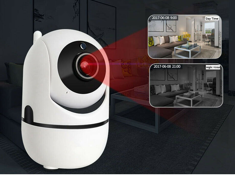 Smart WiFi Security Camera | Indoor 360° Home Surveillance System
