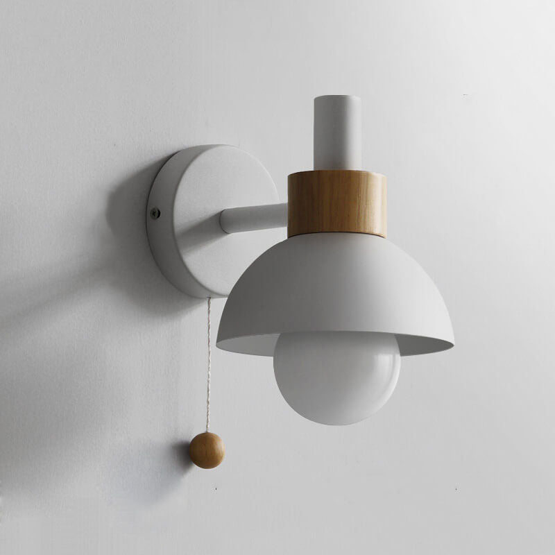 Nordic Macaron Globe Light Wall Sconce Lamp