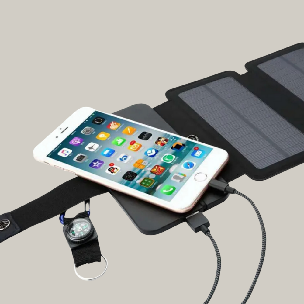 Solar Panels for Trekking | Portable Solar Power Charger for Hiking Trips