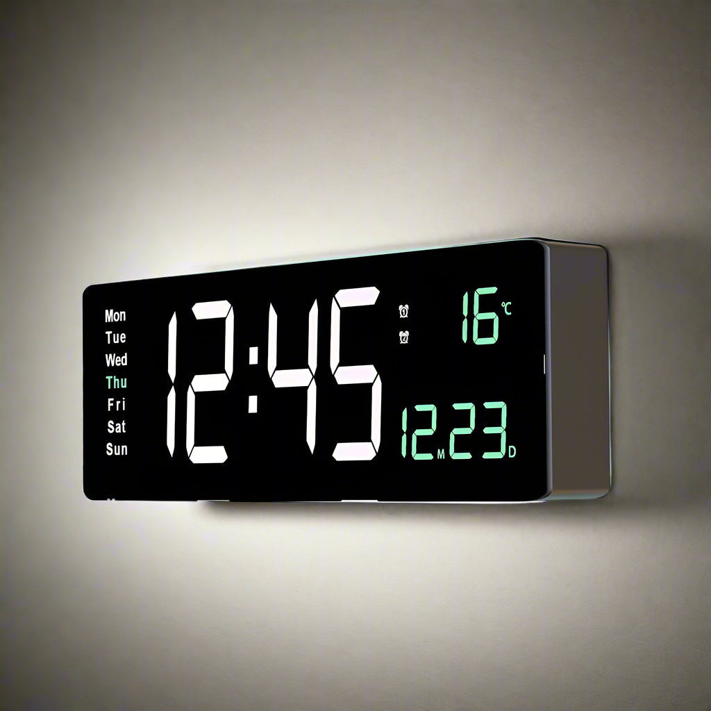Colorful Acrylic Digital Clock - Bring color to your interior!
