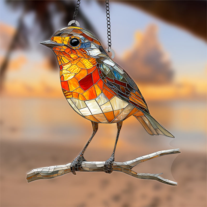 Luxyecs | Acrylic Bird Sun Catcher, Hanging Wall Decoration