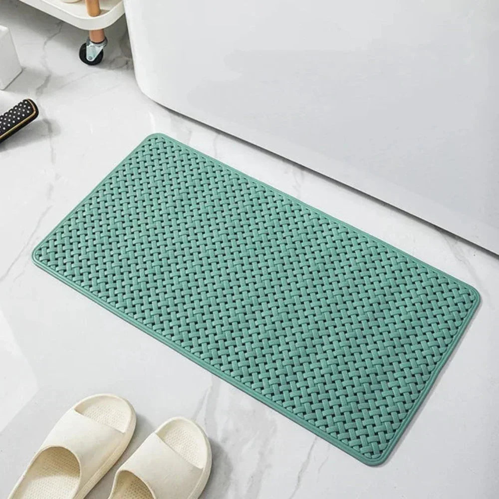 Non-Slip Bathtub Mat with Suction Cups | Quick Drying Bath Mat for Safety