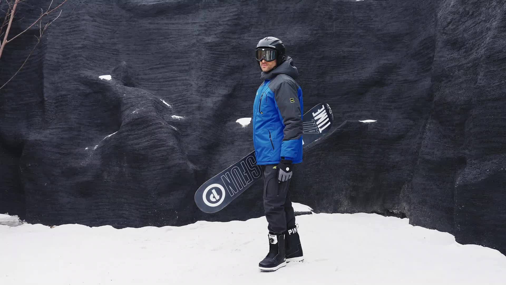 Men’s Winter Jacket | Outdoor Hooded Fleece-Lined Coat