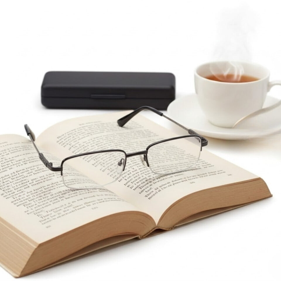 Compact Mens & Ladies Folding Reading Glasses