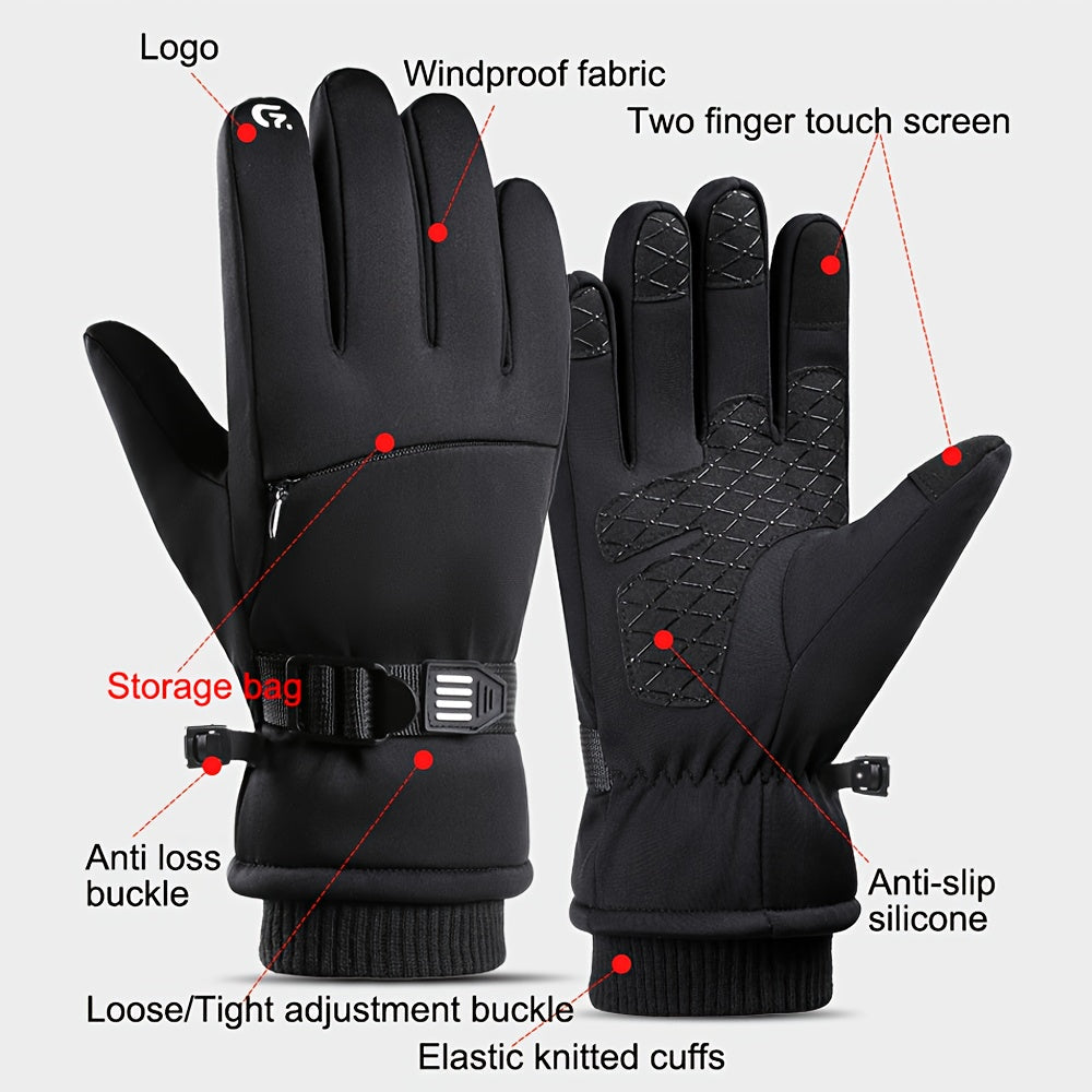 Winter Touchscreen Gloves | Outdoor Thermal Sports Gloves