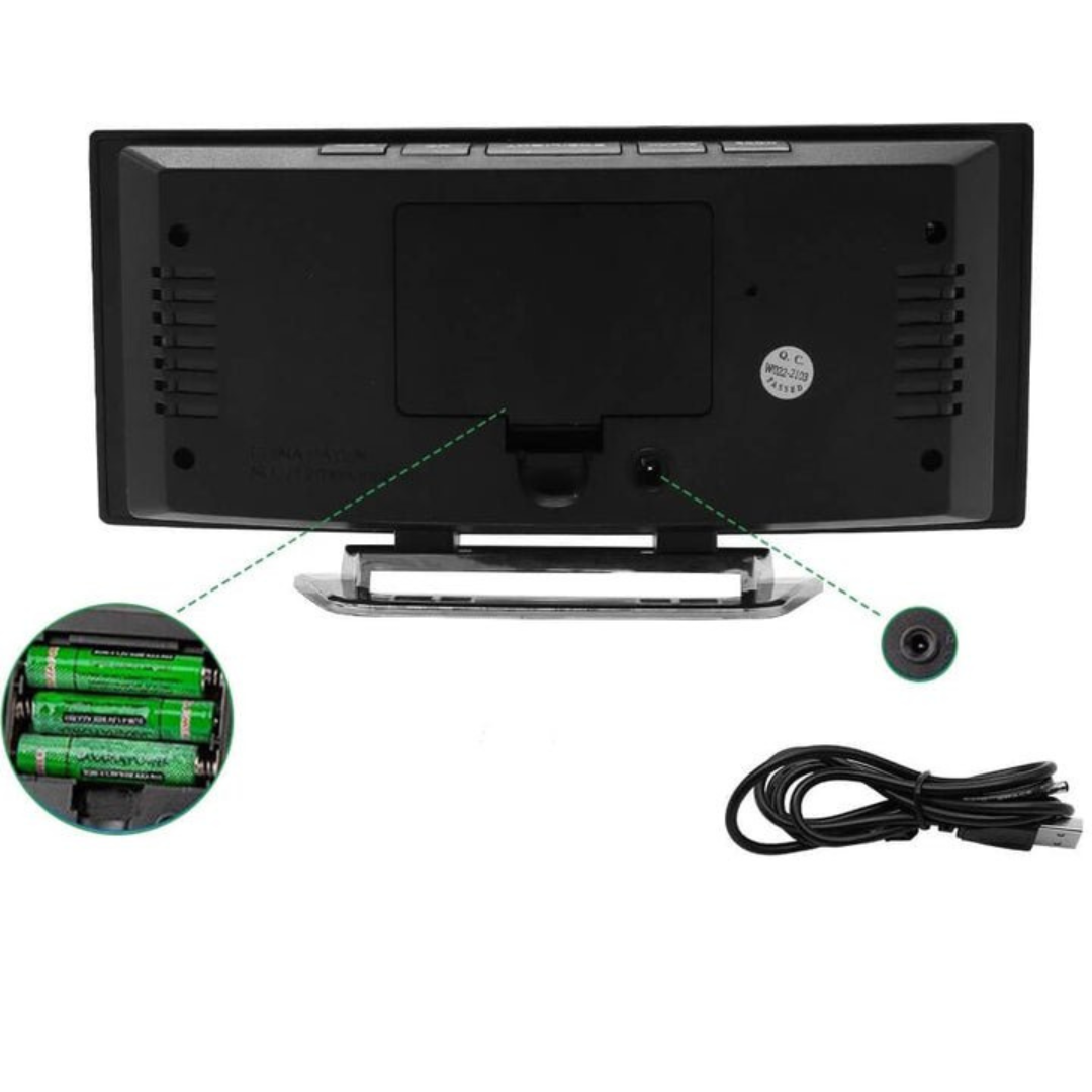 Modern LED Digital Alarm Clock