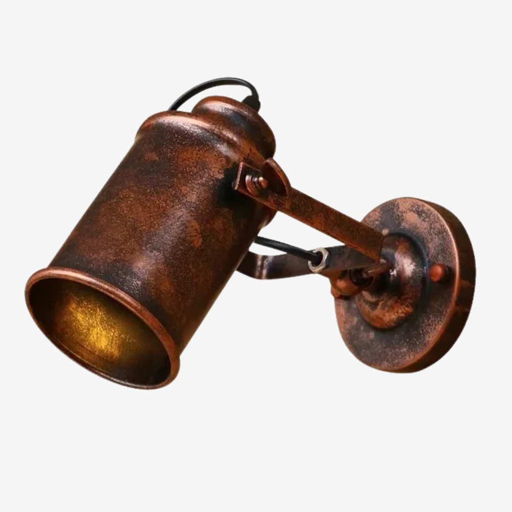 Industrial Wall Spotlight Lamp – Adjustable Indoor Wall Light