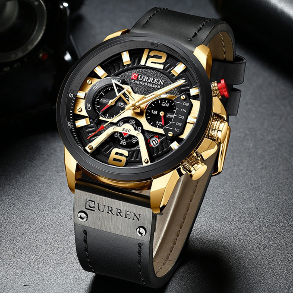 Curren Men’s Watch | Stylish and Timeless Casual Timepiece