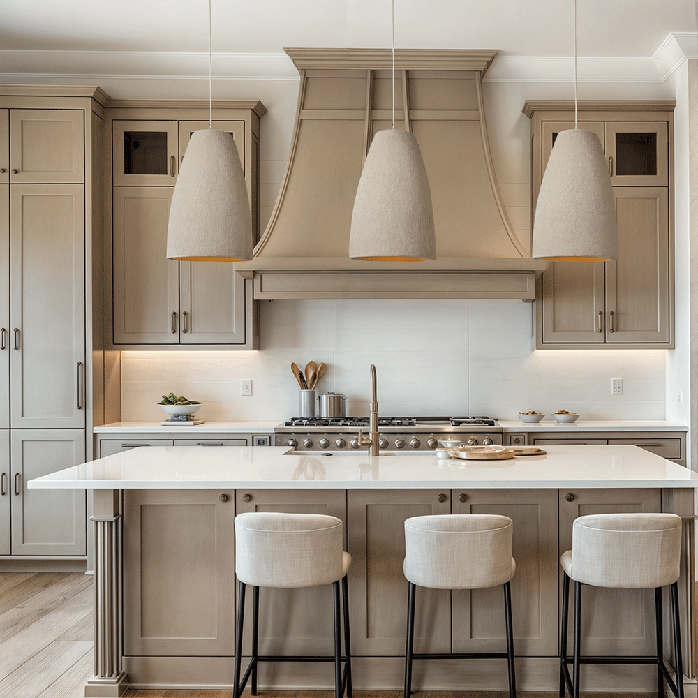 Home Resin Pendant Light | Wabi Style Hanging Ceiling Lamp