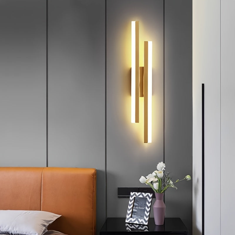 Linear Wall Sconce | Warm Glow Decorative LED Lighting