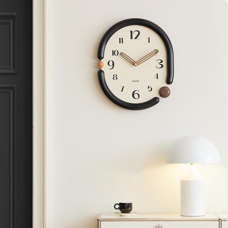Time in a Twist Wall Clock | Creative and Avant-Garde Design for Modern Interiors