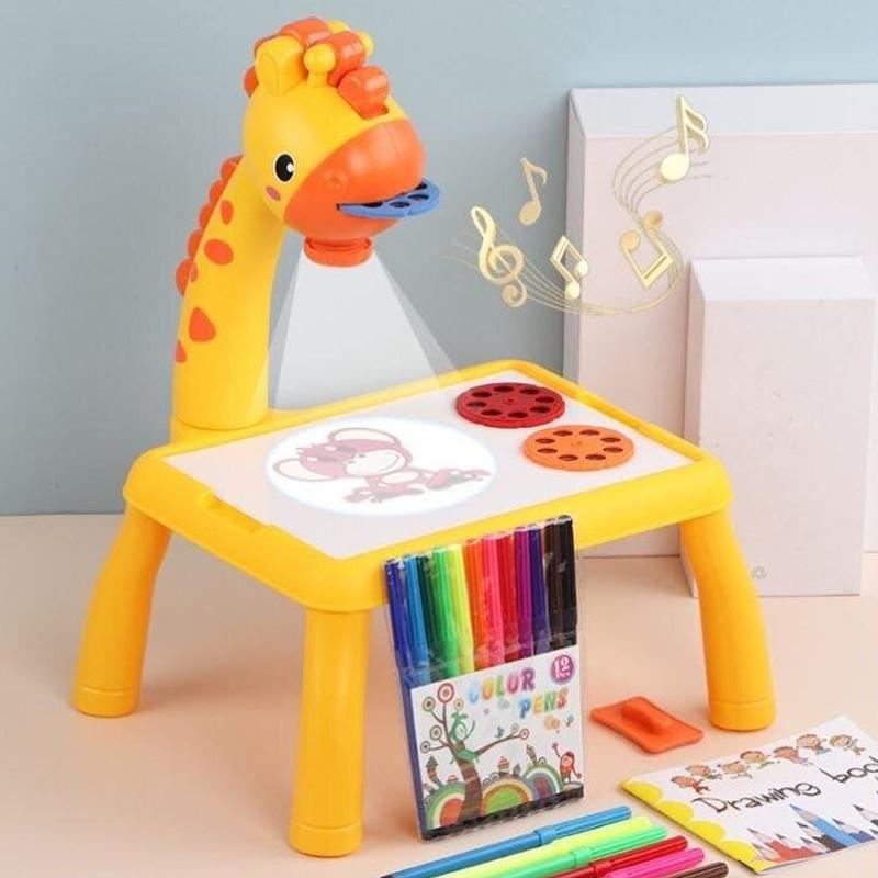 Luxyecs | KinderProjector - LED Drawing Projector with Music Educational Toy for Children
