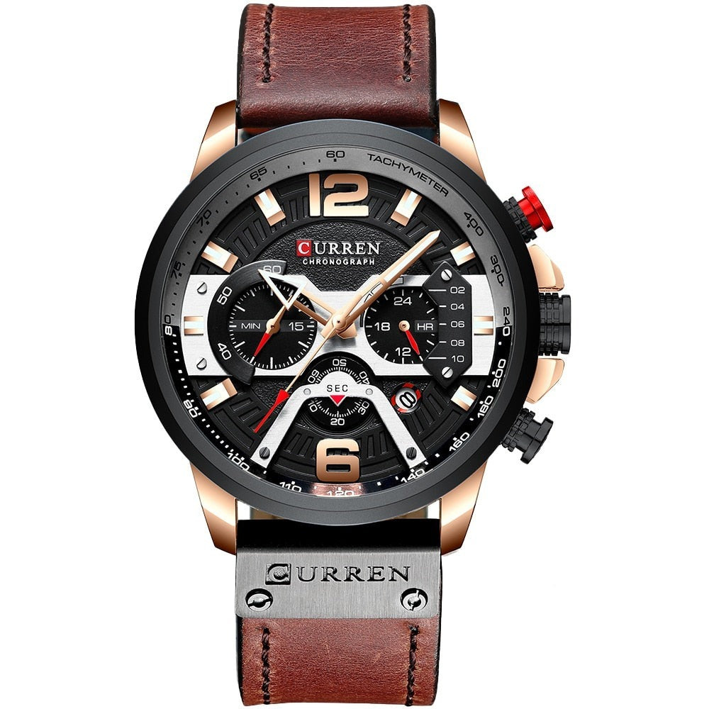 Curren Men’s Watch | Stylish and Timeless Casual Timepiece