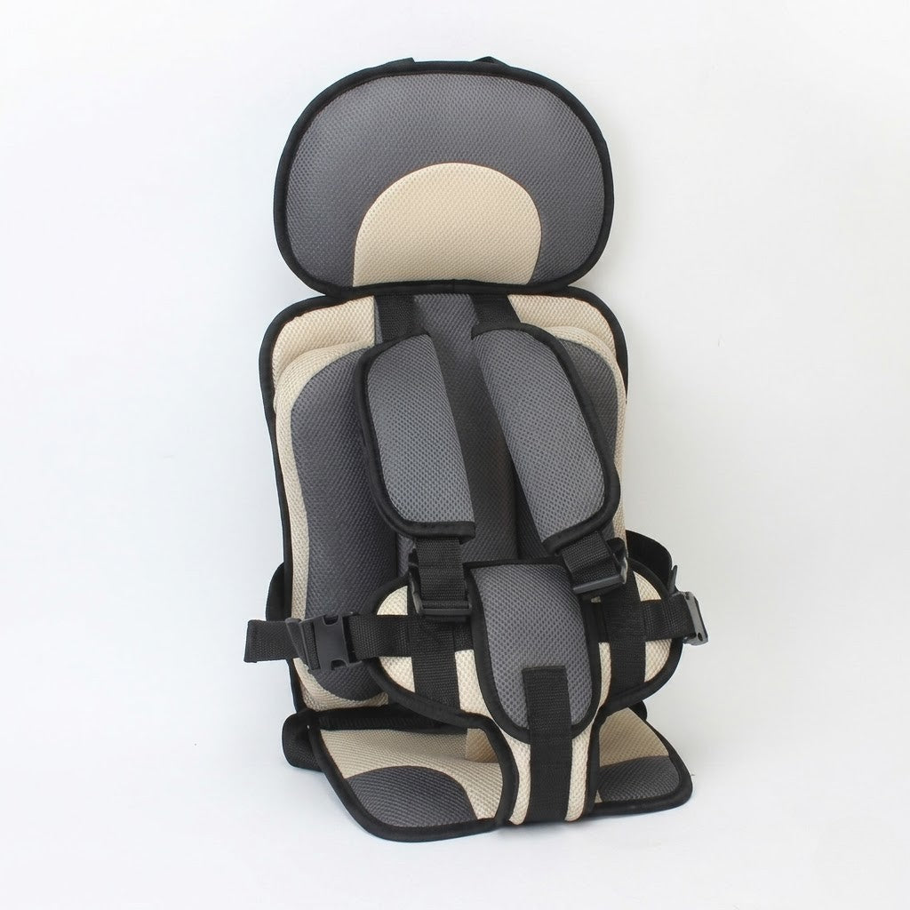 Children Car Safety Travel Booster Seat – Foldable Lightweight Portable Car Seat for Kids