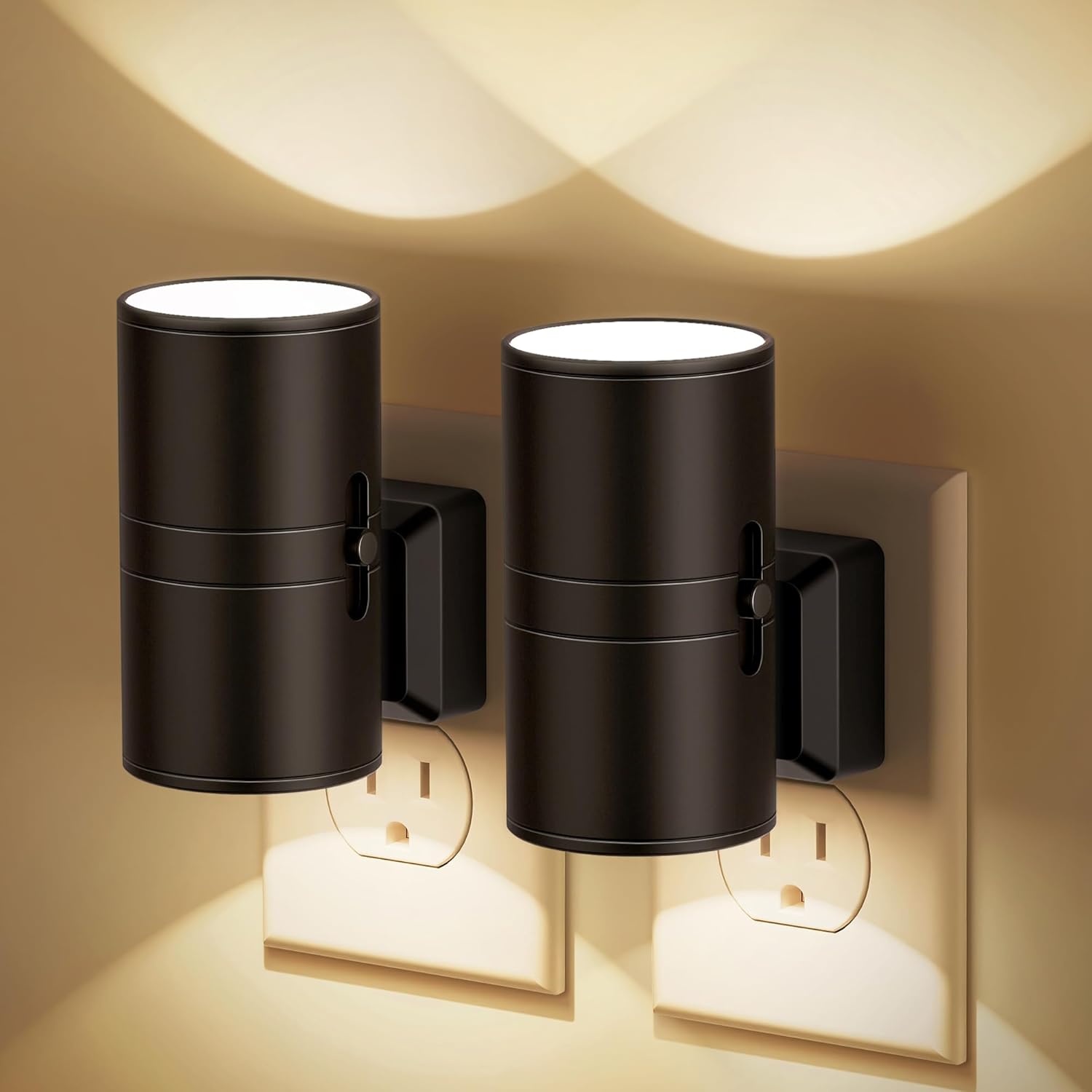 NightNova | Dimmable LED Night Light Plug-In – Adjustable Brightness for Bedrooms & Hallways