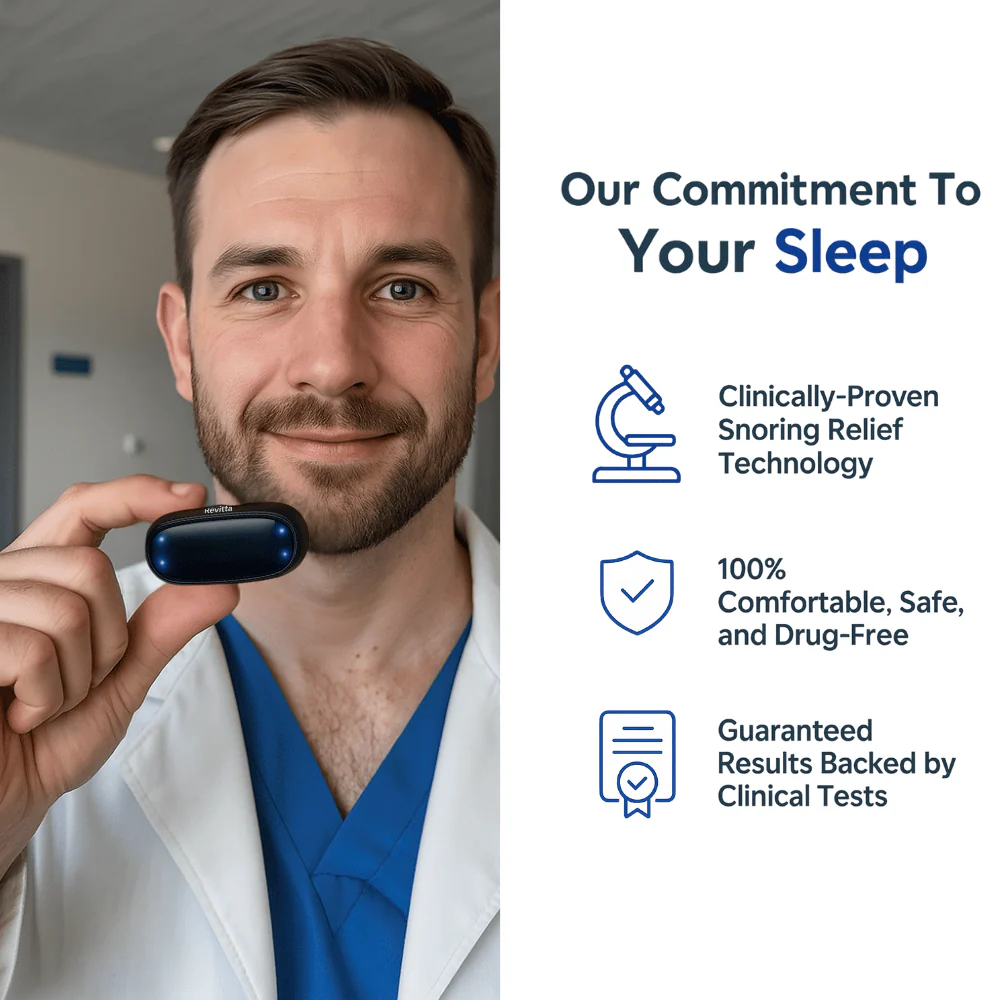 Smart Anti Snoring Device | Comfortable Sleep Assistant