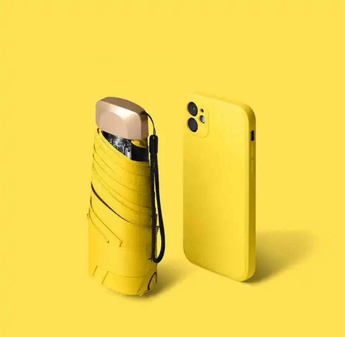 Melzano Mini Umbrella | Windproof and UV-Blocking Compact Travel Umbrella