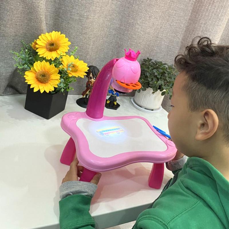 Luxyecs | KinderProjector - LED Drawing Projector with Music Educational Toy for Children